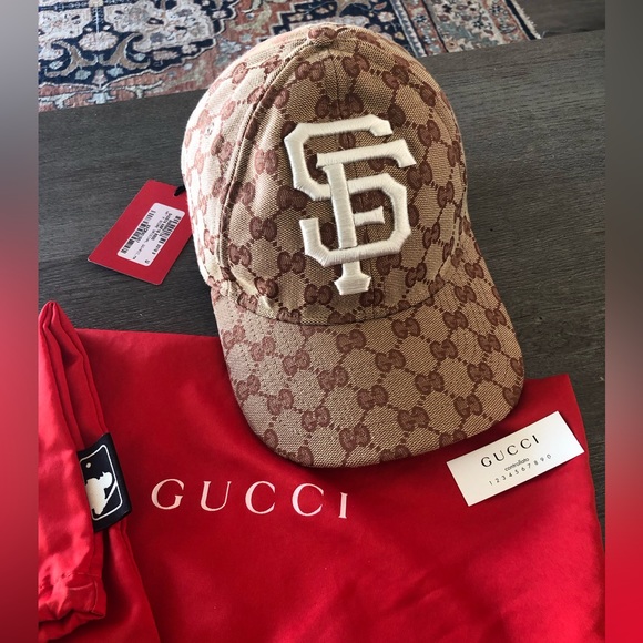 GUCCI x SF Giants Baseball Cap - Picture 2 of 12